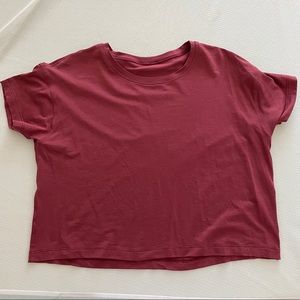 Lululemon All Yours Cropped T-Shirt